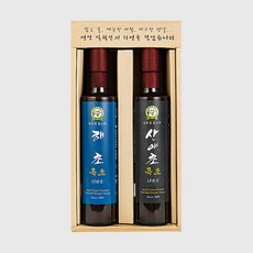 영양그린푸드 남호섭흑초선물세트 /12년산 명품발효식초, 2개, 300ml