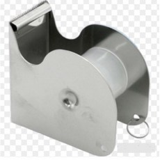 E-care 醫康 不鏽鋼膠帶切台 小可愛切割台(半吋/一吋膠帶通用) 紙膠帶切割器 切台切割器 膠帶台, 1個