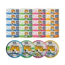 동원 뉴트리플랜 통영캔 고양이캔, 4종혼합, 90g, 24개