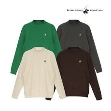 비버리힐스폴로클럽 여성 라이트 코지 하프넥 니트 TK552