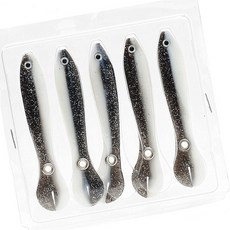 움직이는 미꾸라지 루어 5p 배스 가짜 미끼 낚시 rmm*7581rU, 본상품, 1개, 상세페이지 참조