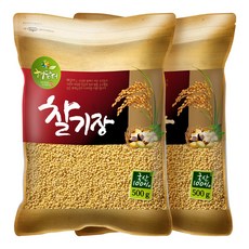 현대농산 국산 찰기장 500g, 2개