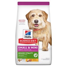 Hill's 希爾思 高齡活力犬用飼料 小型迷你犬專用, 1個, 【小型迷你】3.5LB