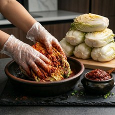 전라도식 김치 김장 밀키트 7kg (절임배추 5kg+김치양념 2kg) 김장재료, 1박스, 주문일기준 1~2일 이내 출고