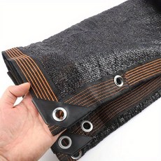 검은색 통기성 차양막 - 온실 테라스 식물 파빌리온 및 현관에 적합한 고밀도 폴리에틸렌 망, 02 3Mx3M