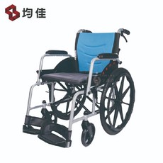 艾護康 均佳 JW-G150 鋁合金輪椅 便利型 大輪 手動輪椅 外出輪椅 輪椅補助 輪椅B款/輪椅-輕量化量產型, 1個