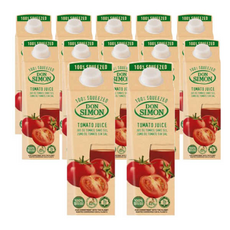 (에스제이서진) 돈시몬 생과일 100% 착즙 토마토 주스, 1개, 1L