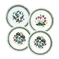PORTmeIRION 波特玫琳恩 植物園麵包盤 D型, 隨機出貨, 4個