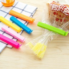 과자봉투집게 보관 클립 밀봉 봉지캡 봉지집게 과자, 상세페이지 참조, 1개
