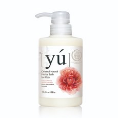 喜花貓 YU東方森草寵物沐浴乳400ML 寵物洗毛精, 1個, 山茶花修護 400ML, 400ml