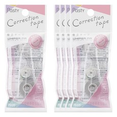 플러스 파스티 수정테이프 리필, 5개, 파스티 리필 (WH625R)