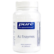 Pure Encapsulations 酶膠囊, 60顆, 1罐