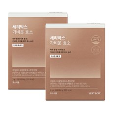세리박스 가벼운 효소 곡물맛, 84g, 2개