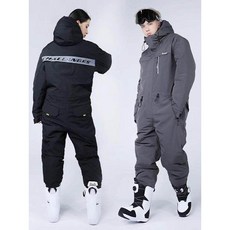 방수 스키복 남녀 방풍 스노우보드복 상하의 따뜻한 스키장 방한 일체형 점프수트