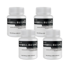 하루밸런스 류신단백질 근육강화 근육건강, 60정, 4개