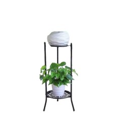 多層鐵藝花架 植物架, 黑色25*50cm, 2個