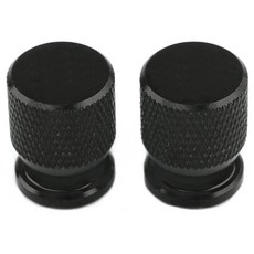 킹콩 타이어 밸브캡 레이저 가공 자동차 오토바이 공용, 블랙, 2개