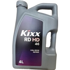 KIXX 킥스 RD HD 4L 란도46 유압작동유, 1개