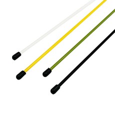 4PCS RC 보트 플라스틱 안테나 튜브 보호 파이프 리시버 에어리얼 선박용 비행기 자동차 DIY 모델 장난감 부품 (혼합 색상 1 320mm 길이), Mix Color 1, 320mm Length