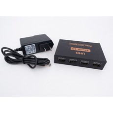 UHD 4Kx2K 3D HDMI分配器, 1個, 一分四