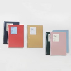 건망증 더메모 100일 스터디 플래너, coral, 1개