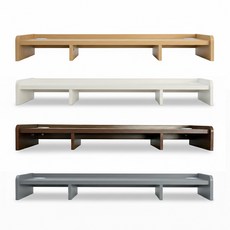 오브 모니터받침대 1400, 올화이트, 올화이트