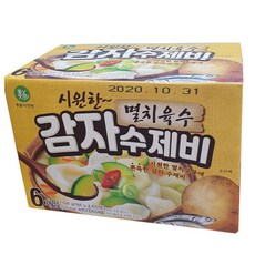 이가자연면 멸치육수 감자 수제비, 1.104kg, 1개