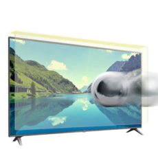 SSI몰 LG 엘지 65인치 TV 액정파손방지 블루라이트차단 커브드 지원 보안기 티비 보호기 가드 보호대, 고객직접설치, 벽걸이형, 일반보호기