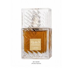 [정식 국내 수입]lattafa Khamrah EDP 라타파 캄라 오드퍼퓸 Sweet Warm Spicy Vanilla Gender: Unisex 달콤 띠뜻 청량 남녀, 1개, 100ml