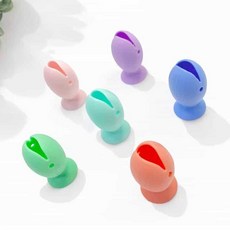 BT21 캐릭터 실리콘 칫솔꽂이 거치대 홀더, 1개