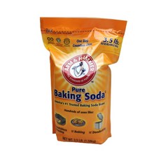 A&H 鐵鎚牌 美國A&H鐵鎚牌 碳酸氫鈉(小蘇打粉)-袋裝(2.26kg) 居家清潔 清潔衣物 蔬果清潔 去除汙垢, 1個, 1.58