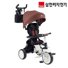 삼천리 샘트라이크콤팩트 2026년형 유모차형 세발자전거, 1개, 코코아