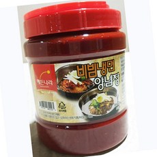 합천 실속 양념장 비빔 냉면 2kg 업소용 식당용 냉면 소스, 1, 1개