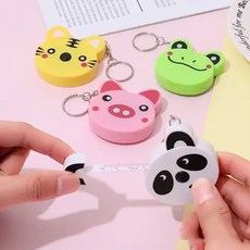 토이랄라 (5개) 귀여운 동물 줄자 단체 선물 생일 답례품 학교 준비물