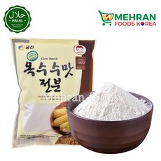 POONG JEON Corn Starch (Corn Flour) 500g / 옥수수맛 전분, 1개