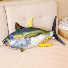 생물 참치 샤크 다랑어 골든 길이 0.33kg 60cm 입체 선물 횟집 리얼 모조, 모조 참치, 길이 60cm-0.33kg, 1개