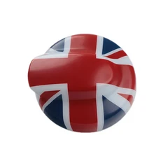 미니 쿠퍼 S JCW R56 클럽맨용 자동차 연료 캡 커버 스티커 새로운 플라스틱 스타일 블랙 액세서리, 02 Union Jack