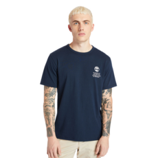 팀버랜드 팀버랜드 클래식 로고 반팔 티셔츠 네이비_TB0A25344331