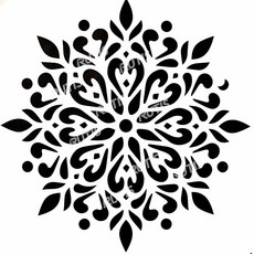 ST-DOT-0043型染版 蝶古巴特DIY 簍空模板 塗鴉模版 繪畫模版, 1個, DOT-0043