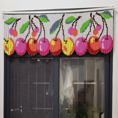 비즈발DIY 커튼 인테리어, 체리 비즈 커튼 120cm