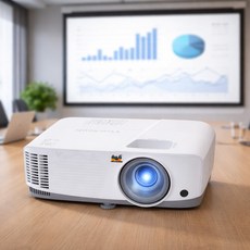 뷰소닉 빔프로젝터 4800안시 SVGA 학원 교회 매장 수업 업무 교육용 가정용 업소용 학교 홍보 회의실 강의실 사무실 카페 유치원 어린이집 전시장 태권도장