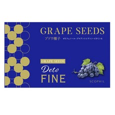 Scophil Deto Fine葡萄籽精華膠囊 12g, 1盒, 60顆