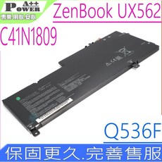 ASUS UX562 C41N1809 電池 華碩 ZENBOOK UX562FN Q536 Q536FD UX562F, 1個