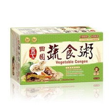 京工 田園蔬食粥 沖泡粥 即時粥 輕食養生粥品, 768g, 1個