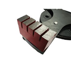 瑞鴻防水 刨除機鑽石磨塊組 五齒(粗拋) 磨地機專用 發泡劑防水材料環氧樹脂, 單磨塊, 1個