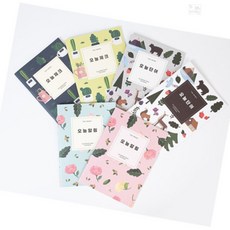 티디엠디 초등 단어 알림 체크 초등노트 저학년알림장, 오늘단어 화이트