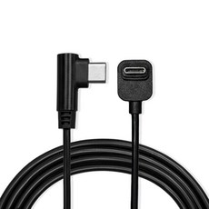 셀로트 PD 60W C to C ㄱ자 숏 케이블, 2개, 블랙, 30cm 2개, 블랙, 30cm