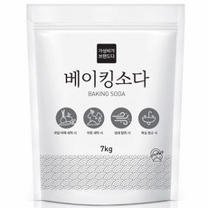 가성비가브랜드다 베이킹소다 가루세제 7KG 파우치 지퍼백, 1개