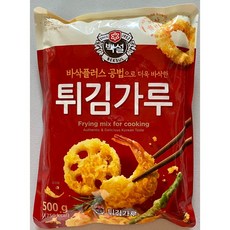 (상온)백설 튀김가루, 500g, 1개