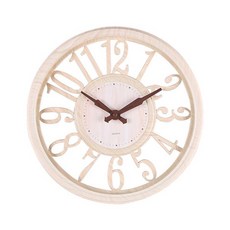 레트로 유럽 스타일 앤티크 황동 벽시계 12인치 무소음 창의적 미니멀리스트 홈 데코 거실용, 01 CHINA